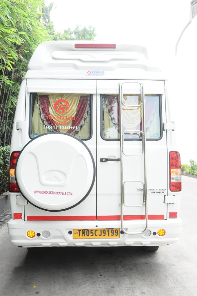 tempo traveller rental in chennai